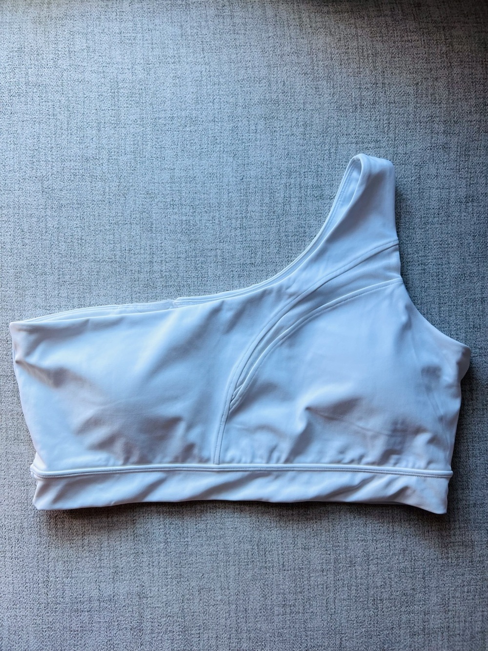 BuffBunny One Shoulder Mesh Sports Bra
